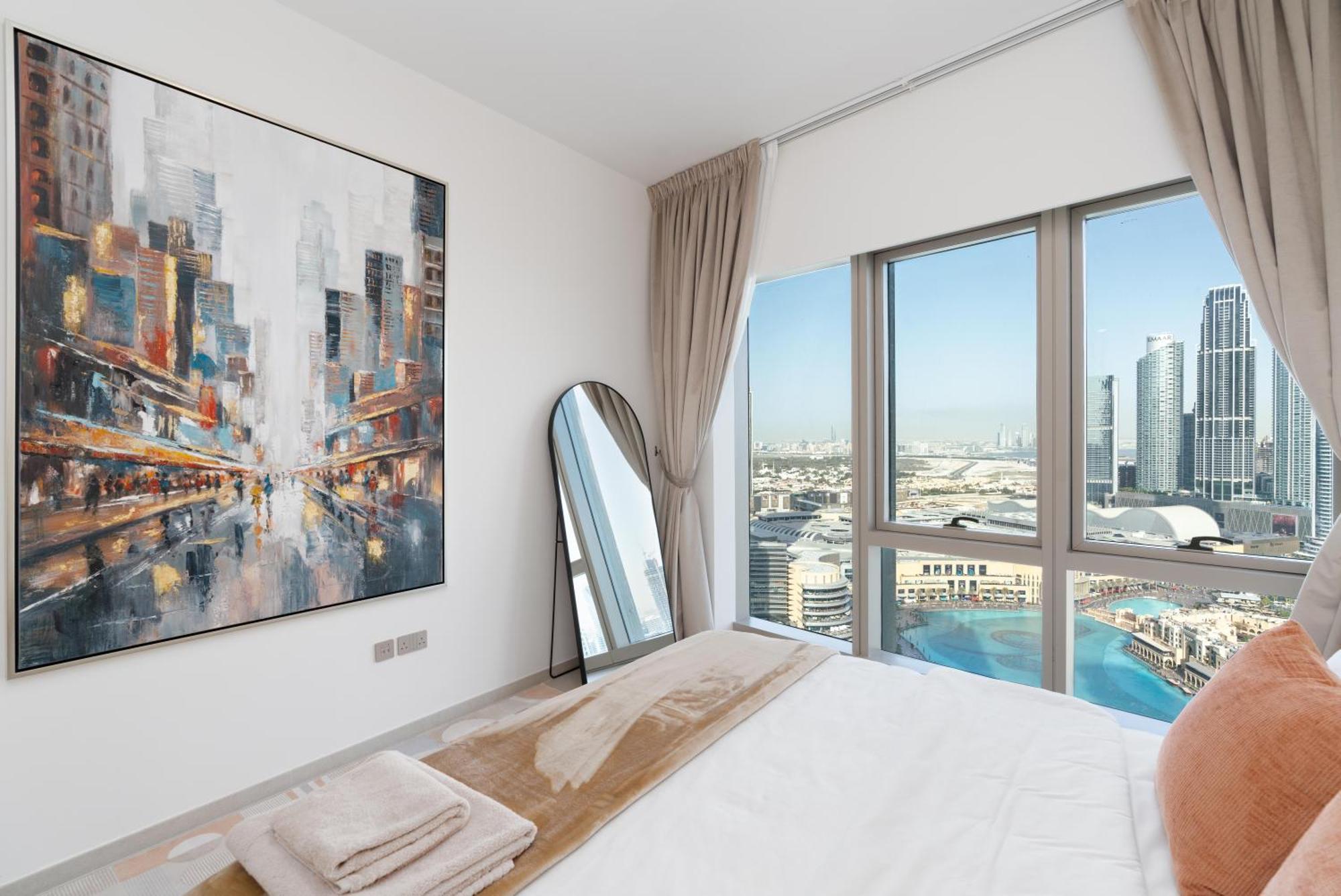 Grande 12 Opera District - Mesmerizing Full Burj & Fountain View Luxury Opera Unit Apartment Dubai