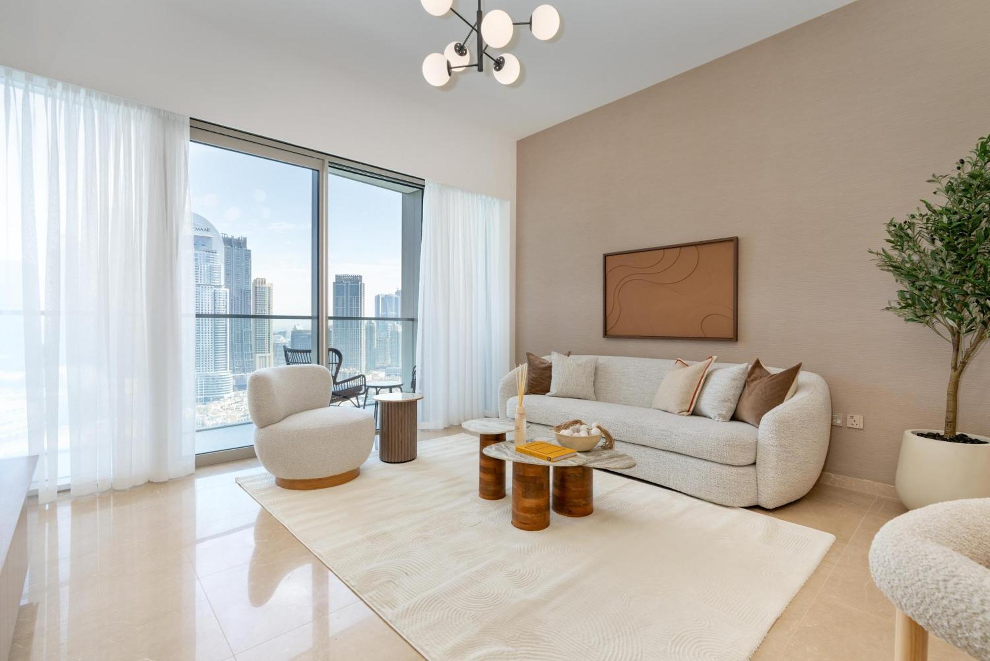 Apartment Grande 12 Opera District - Mesmerizing Full Burj & Fountain View Luxury Opera Unit